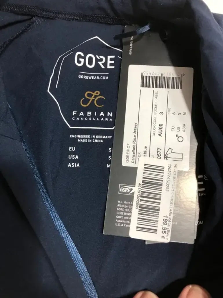 Gorewear Fabian Cancellara Jersey bike d'occasion — image 3 sur 3