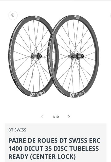 Brugt Dt Swiss ERC 1400 35 2026 bike — billede 2 af 2