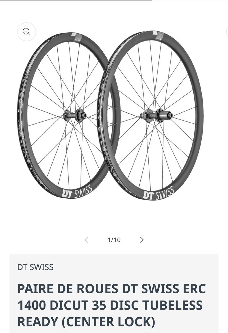Dt Swiss ERC 1400 35 2026 bike d'occasion — image 2 sur 2