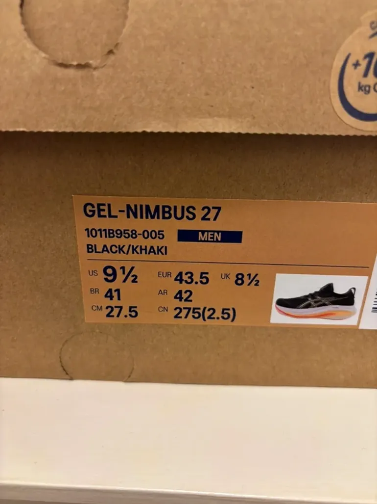 Brugt Asics Gel Nimbus 27 bike — billede 9 af 9