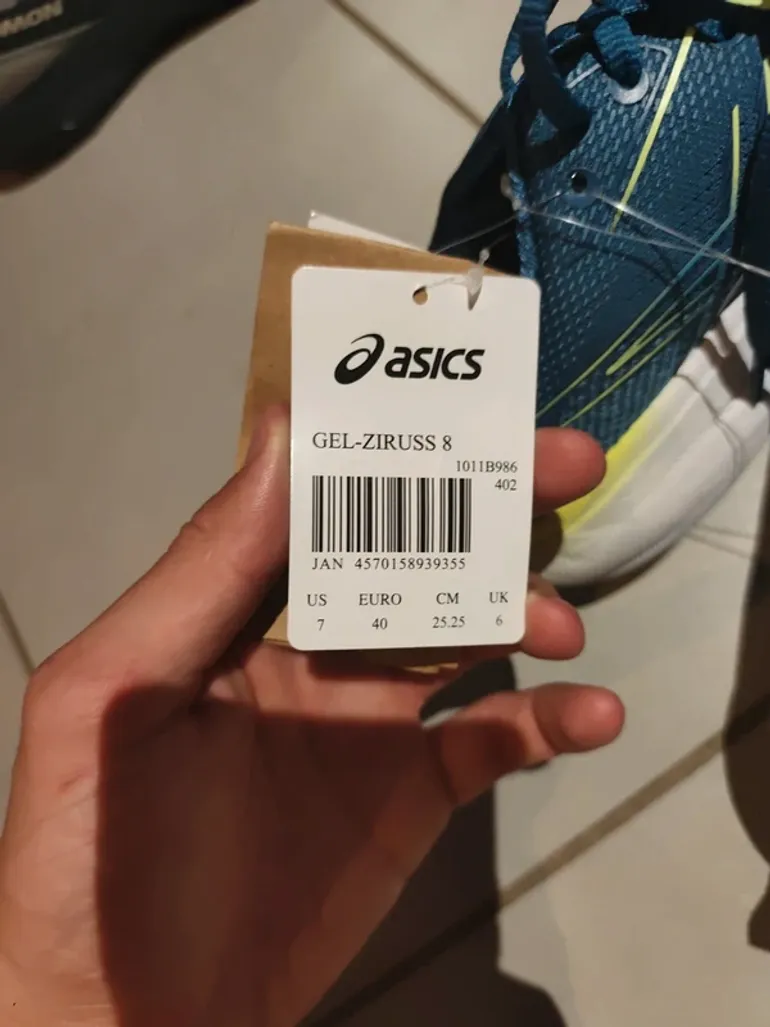 Použité Asics GEL-ZIRUSS 8 bike — obrázek 7 z 7