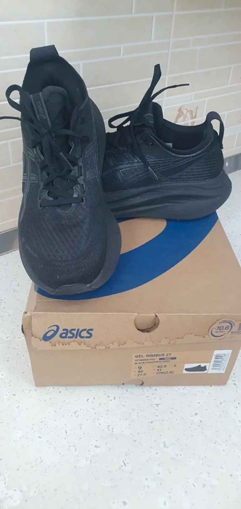 Brugt Asics Gel Nimbus 27 bike — billede 2 af 9