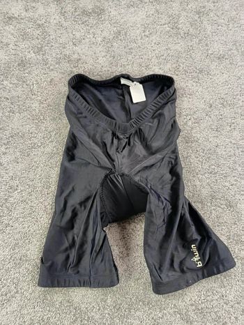 Brugt btwin cuissard court velo femme taille l -18 6147 cyclisme route respirant bike