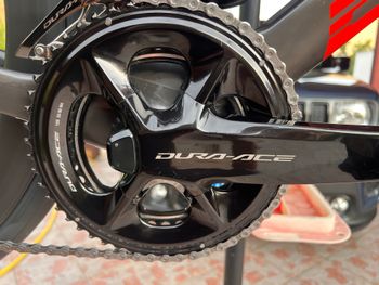 Brugt Shimano DURA-ACE R9200 Crankset with Power Meter 2025 bike