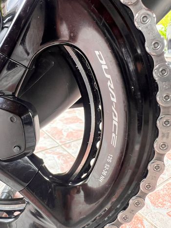 Used Shimano DURA-ACE R9200 Crankset with Power Meter 2025 bike — image 2 of 9