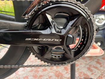 Used Shimano DURA-ACE R9200 Crankset with Power Meter 2025 bike — image 9 of 9