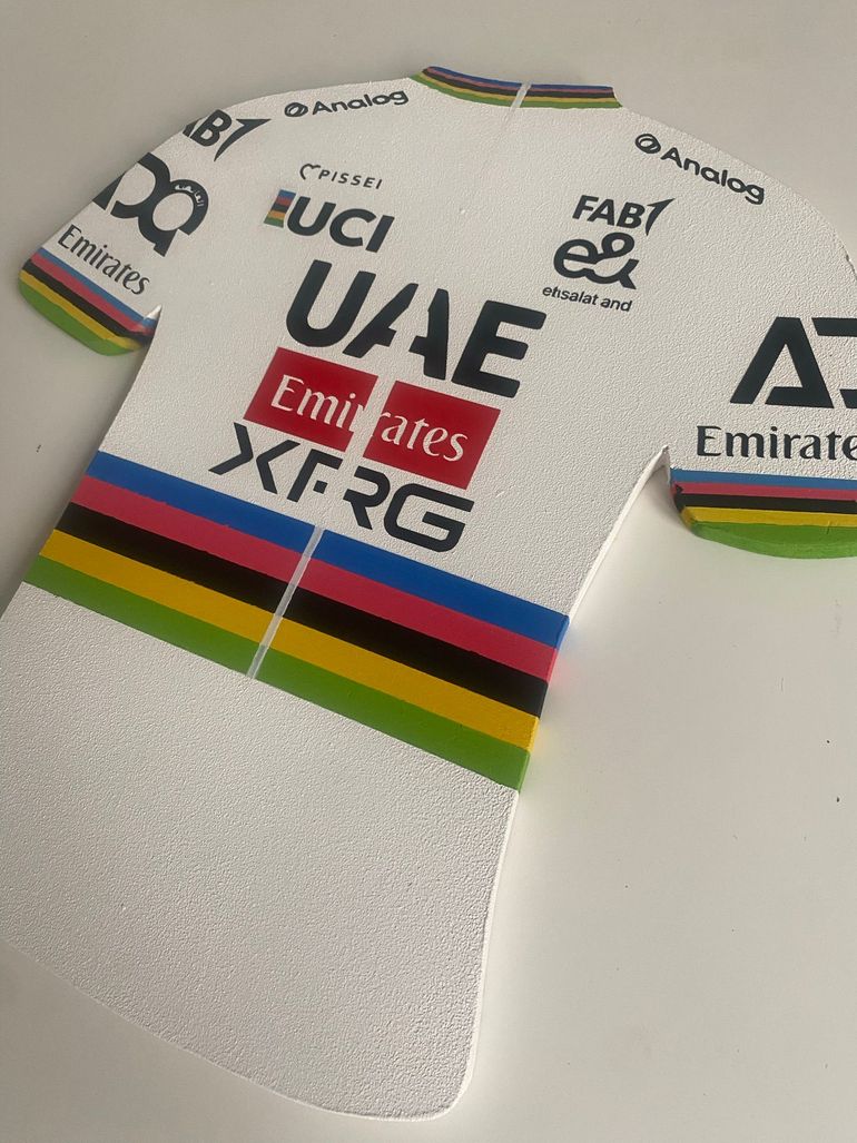 Brugt sans marque Porte-manteau maillot Tadej Pogačar Arc-en-Ciel 2026 bike — billede 7 af 9