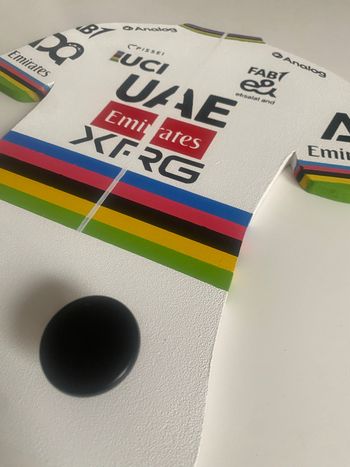 Brugt sans marque Porte-manteau maillot Tadej Pogačar Arc-en-Ciel 2026 bike — billede 4 af 9