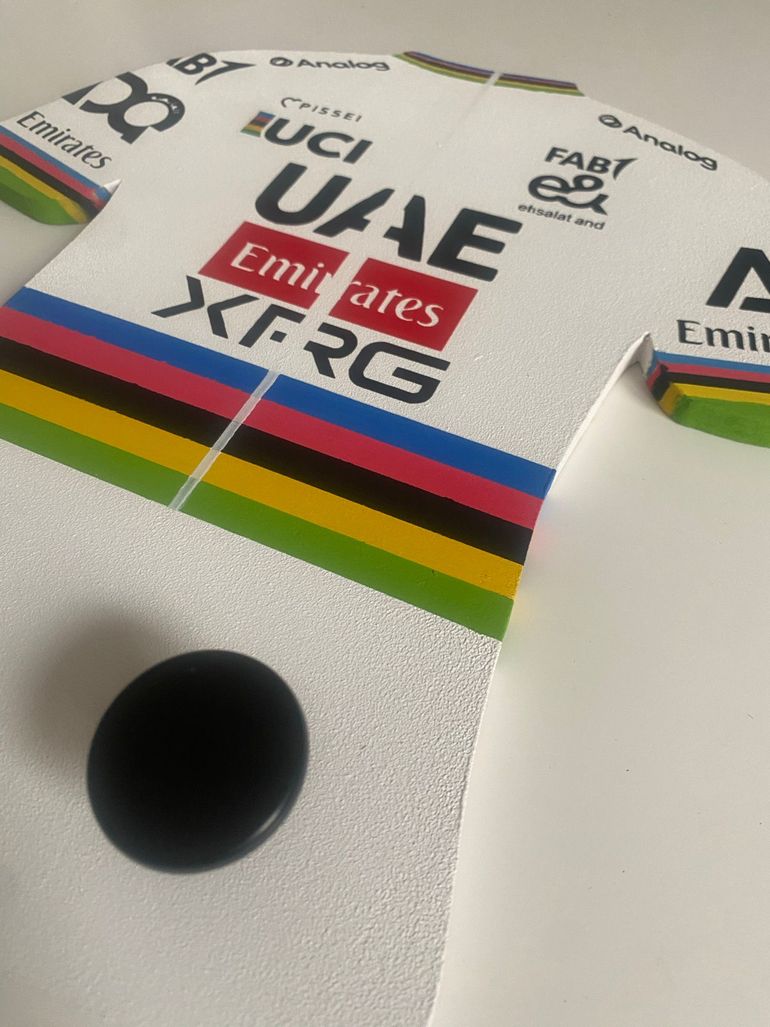 Brugt sans marque Porte-manteau maillot Tadej Pogačar Arc-en-Ciel 2026 bike — billede 4 af 9