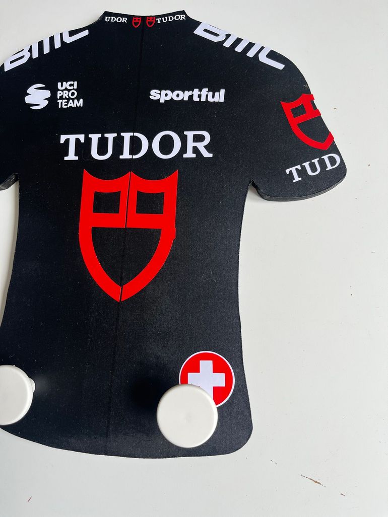 Brugt sans marque Porte-Manteau Maillot Tudor Pro Cycling Team 2026 bike — billede 7 af 7