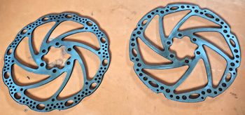 Použité Tektro 160mm 6-hole Disc Rotor bike — obrázek 4 z 4