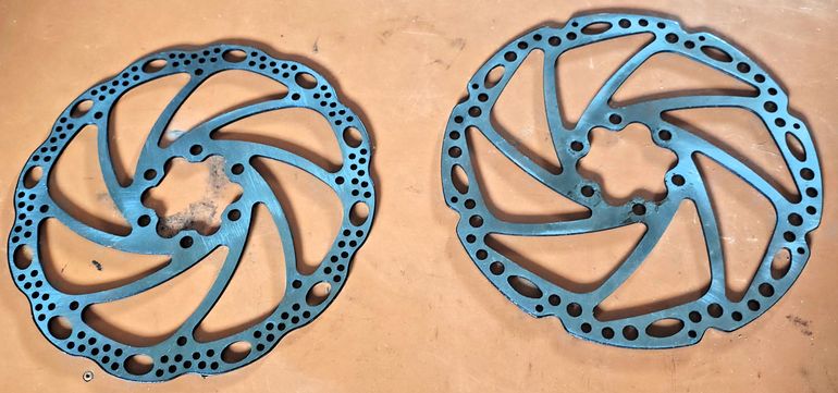 Použité Tektro 160mm 6-hole Disc Rotor bike — obrázek 4 z 4