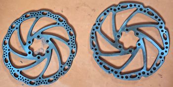 Použité Tektro 160mm 6-hole Disc Rotor bike — obrázek 3 z 4