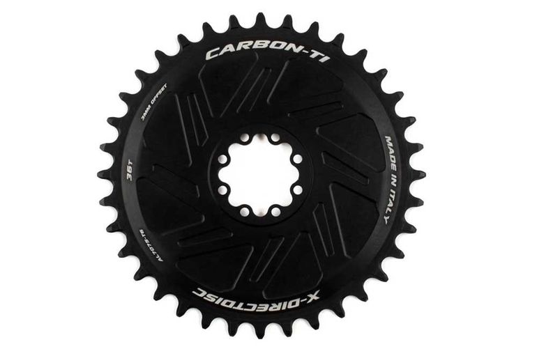 Used Carbon-Ti Corona X-DIRECTDISC 8 Fori Offset 3 mm. - 34t bike — image 1 of 2