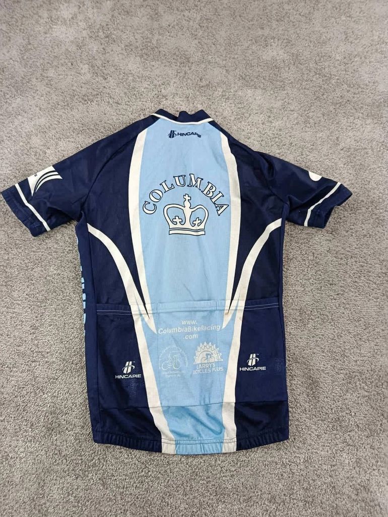 Gebrauchtes Hincapie maillot velo homme taille m -69 6952 cyclisme route respirant columbia bike — Bild 8 von 10