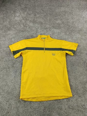 Used Match Winner maillot velo homme taille s -69 7058 cyclisme route respirant jaune Cycling Clothing