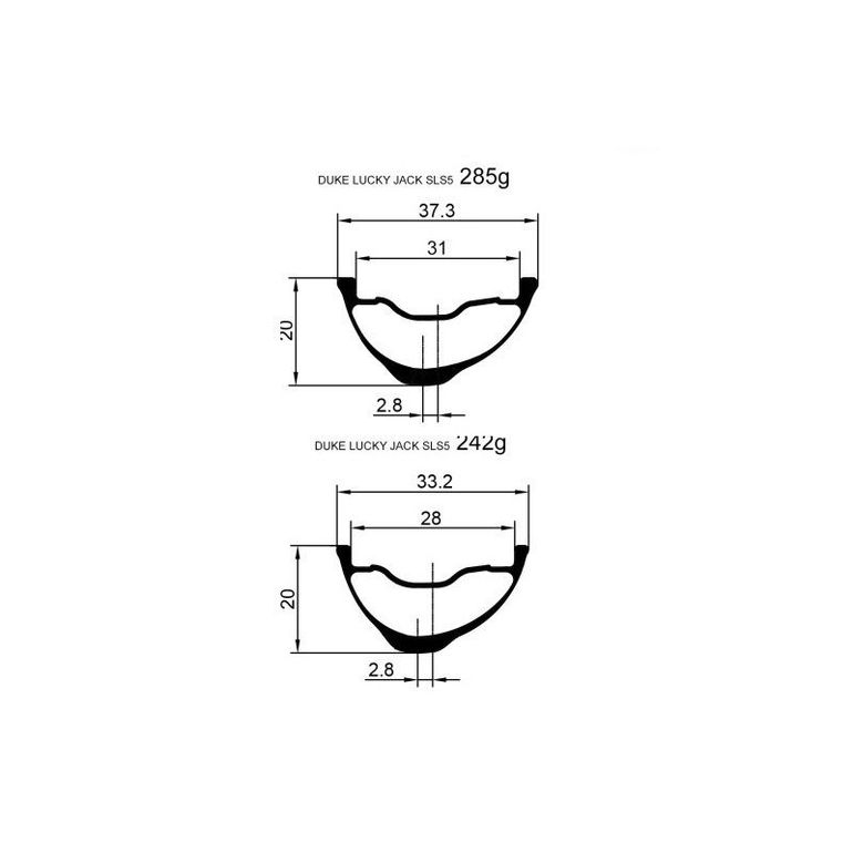 Brugt Duke Lucky Jack SLS5 Wheelset 2026 bike — billede 8 af 8