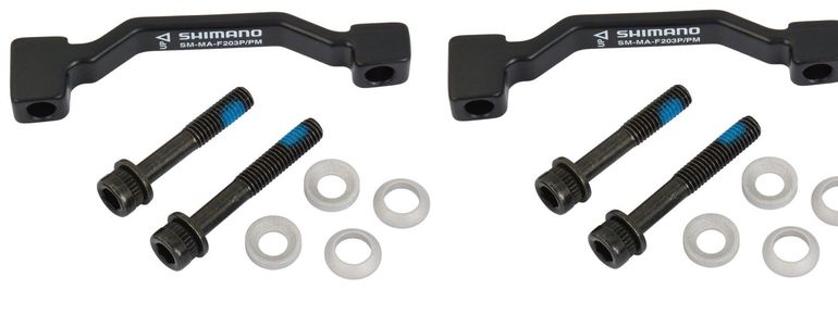 Used Shimano SM-MA-F203PM/PM Adapter 203 mm bike — image 1 of 2