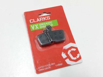 Used clarks PASTILLAS VX858C para Avid Code 2011 ORGANICAS bike
