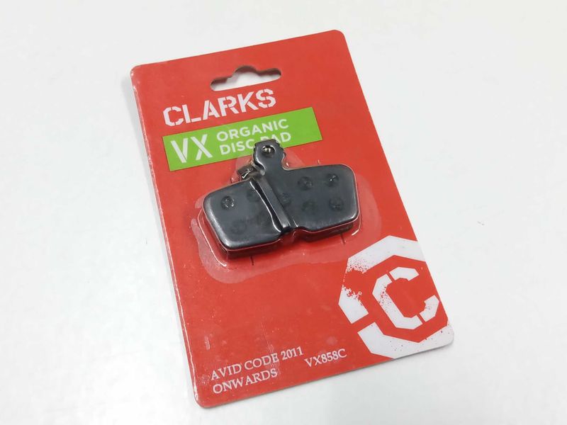 Brugt clarks PASTILLAS VX858C para Avid Code 2011 ORGANICAS Brakes