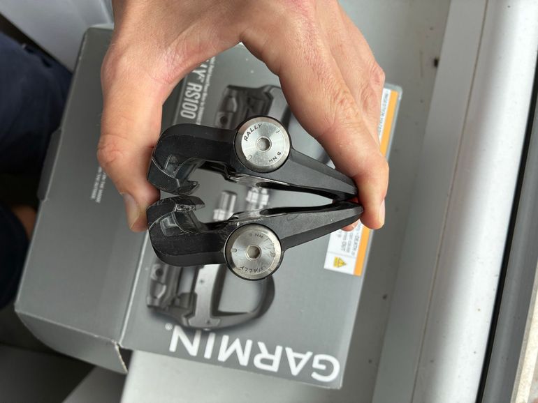 Used Garmin Rally RS100 Power Meter Pedal 2025 bike — image 3 of 5