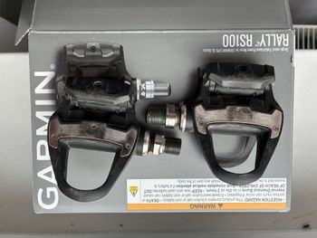 Used Garmin Rally RS100 Power Meter Pedal 2025 bike
