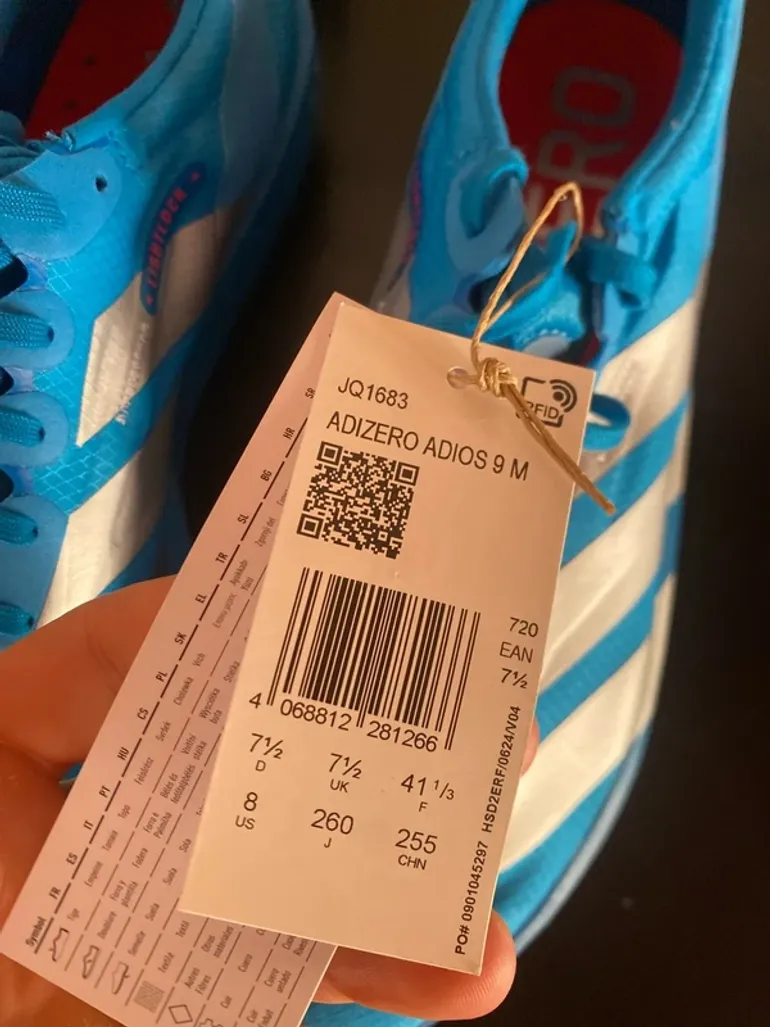 Brugt Adidas Adizero Adios 9 bike — billede 9 af 11