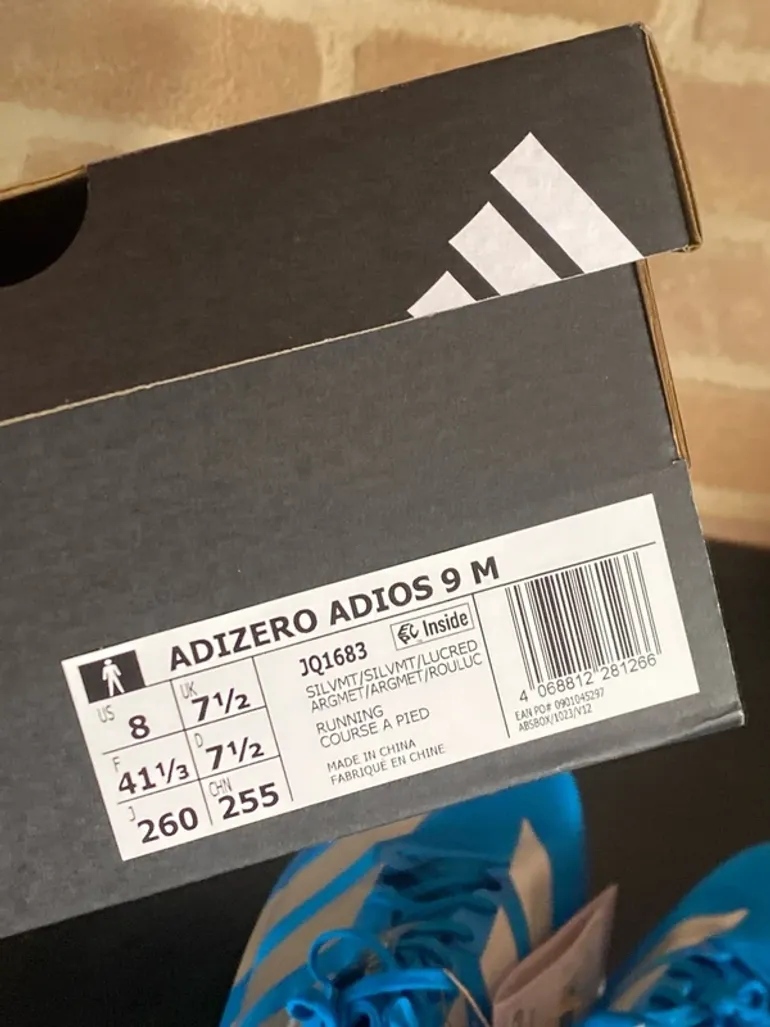 Brugt Adidas Adizero Adios 9 bike — billede 11 af 11