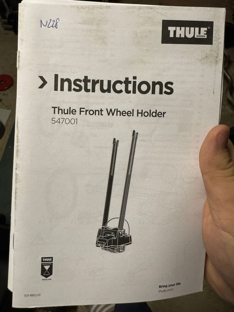 Brugt Thule Front Wheel Holder bike — billede 1 af 5