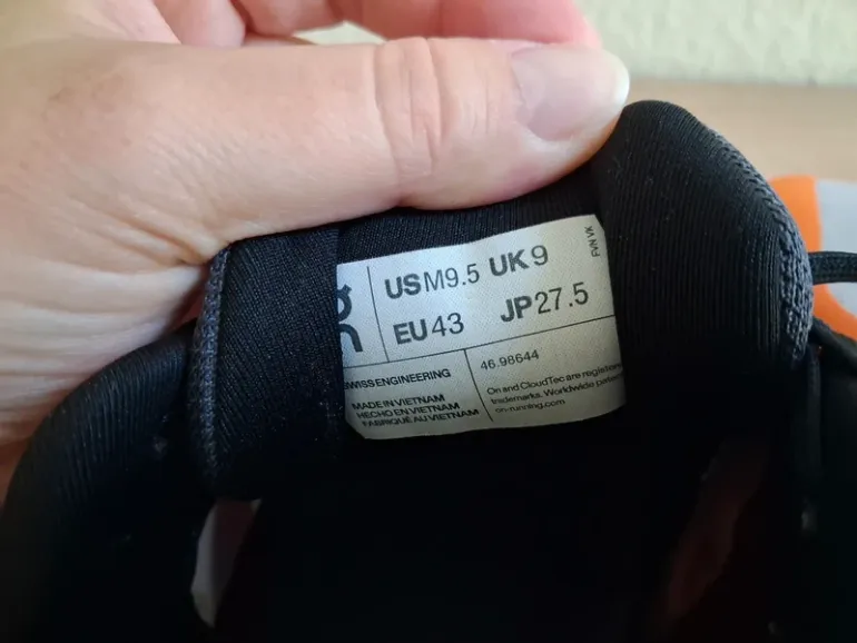 Brugt On Running On Sneaker Herren Gr. 43 bike — billede 5 af 6