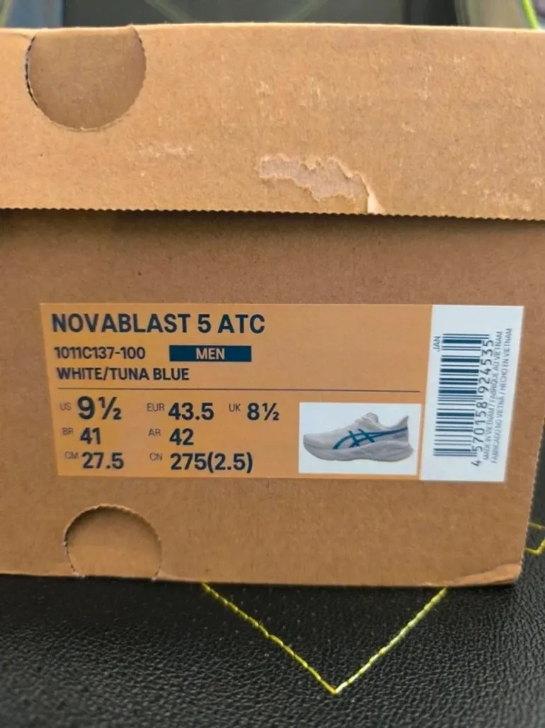 Brugt Asics Novablast 5 bike — billede 8 af 8