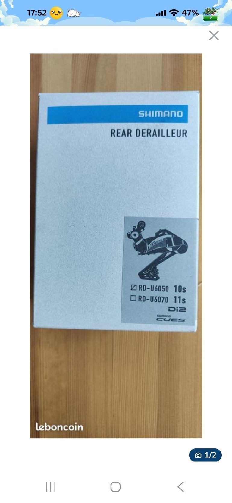 Shimano Di2 10v Derailleur Cue 2026 bike d'occasion — image 2 sur 2