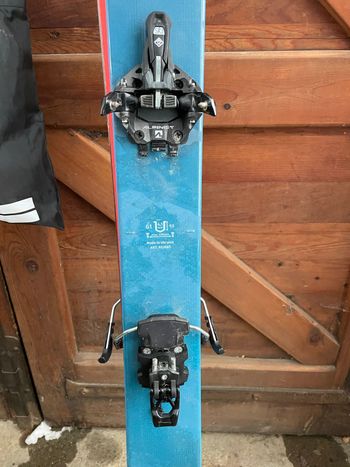 Käytetty Blizzard Hustle 9 172 cm with Marker Alpinist Bindings and Skins 2025 bike — kuva 3 / 8