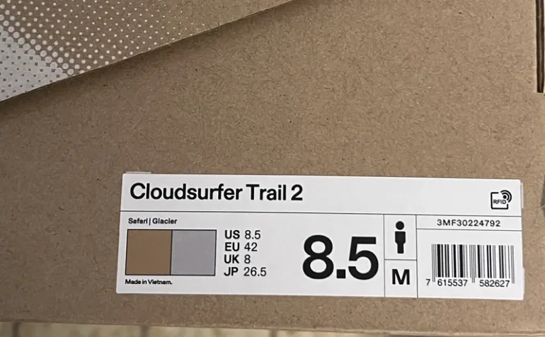 Brugt On Running Cloudsurfer Trail 2 bike — billede 6 af 6