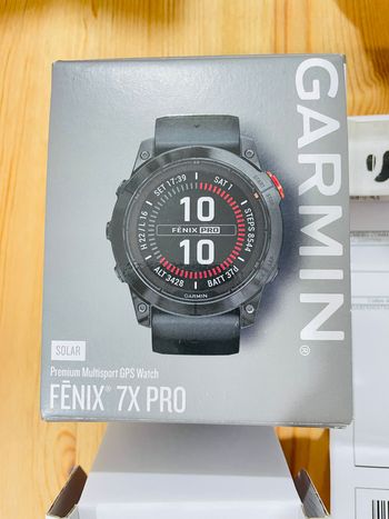 Used Garmin Fenix 7X Pro Solar 2026 bike