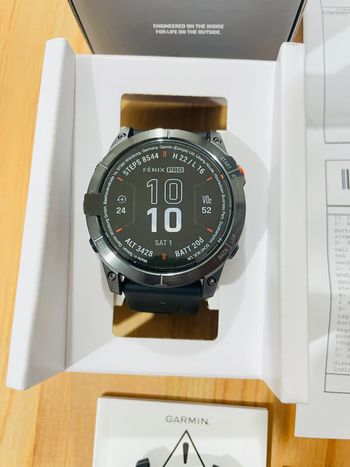 Used Garmin Fenix 7X Pro Solar 2026 bike — image 3 of 6