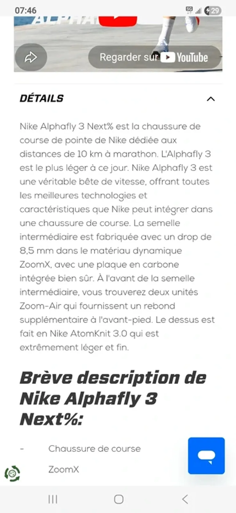 Brugt Nike Alphafly 3 bike — billede 4 af 5