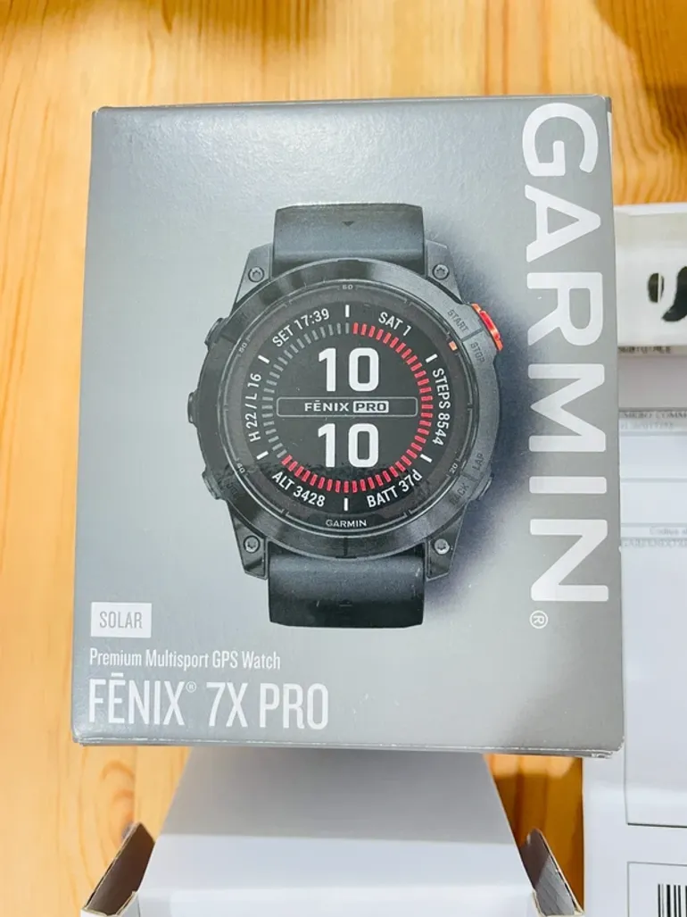 Used Garmin Fenix 7X Pro Solar bike — image 1 of 6