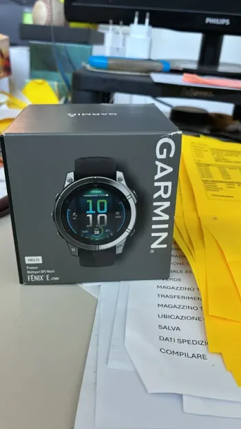 Used Garmin fenix E bike