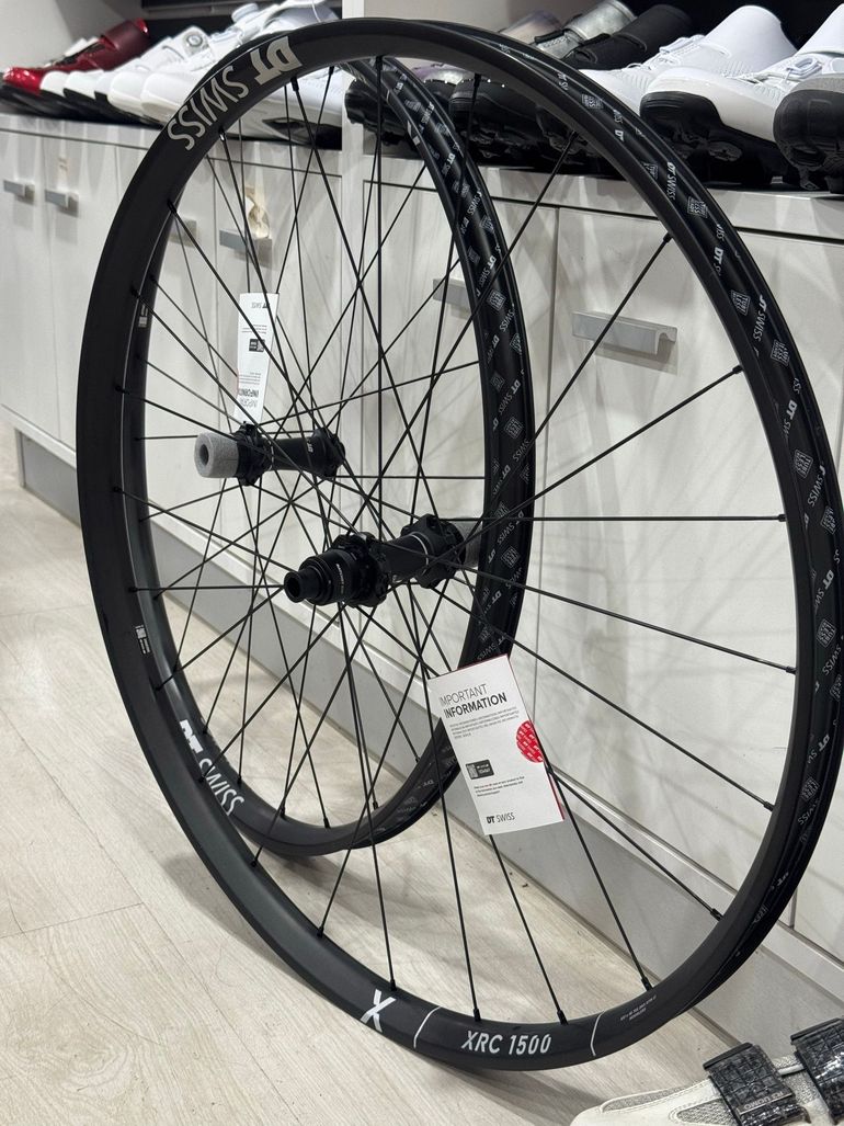 Used Dt Swiss XRC 1500 Spline 29 x 30 mm CL BOOST Wheelset 2026 bike — image 1 of 5