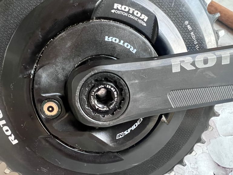 Used Rotor INspider with Aldhu 170mm Crank Gravel 2026 bike — image 5 of 8