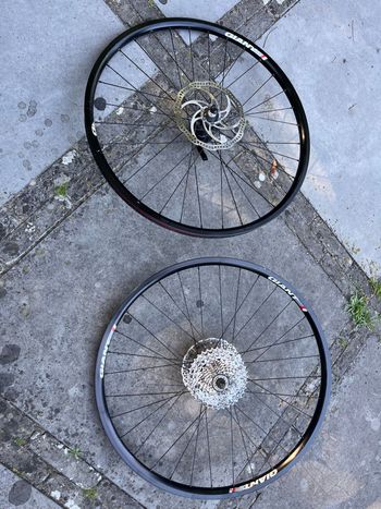Used Giant wheelset 26 inch (old) QR 9x100 / 9x135 bike