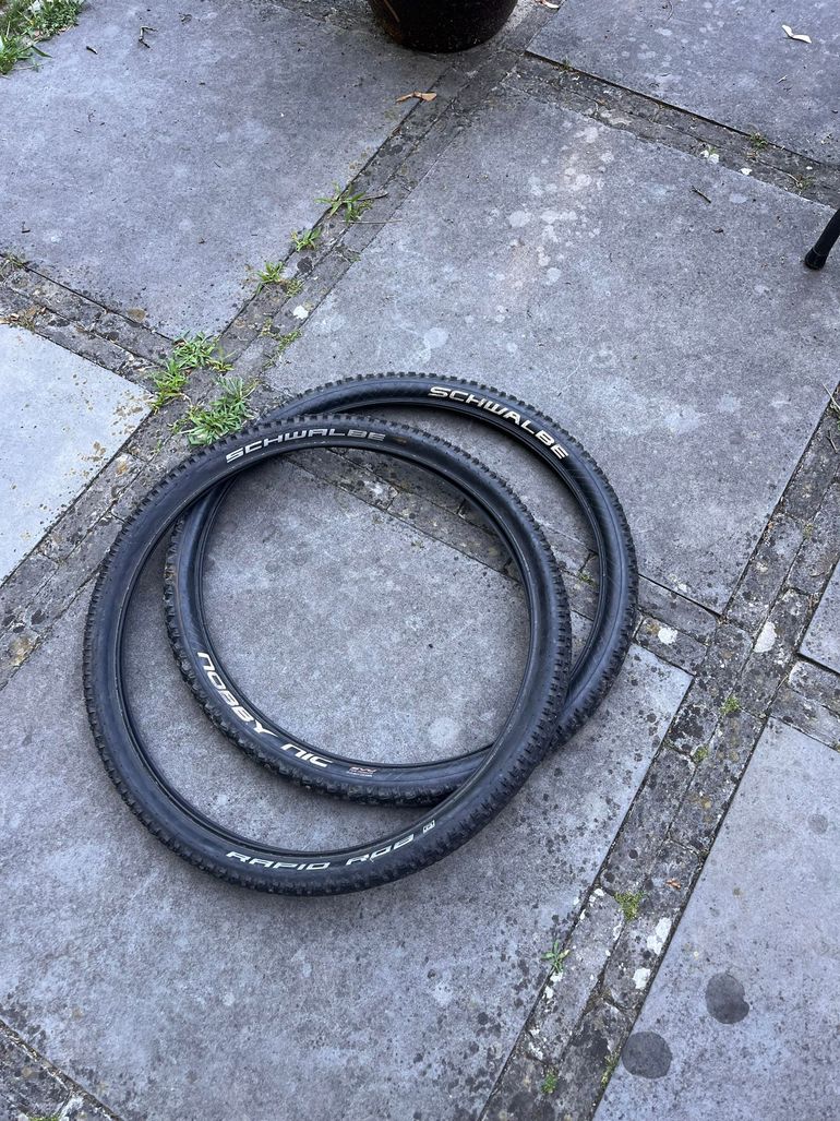 Used Giant wheelset 26 inch (old) QR 9x100 / 9x135 bike — image 11 of 11