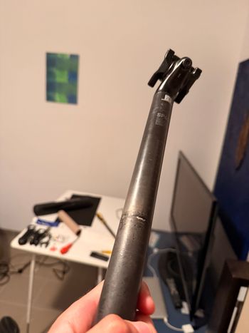 Used Canyon SP43 Carbon Seatpost 27.2mm x 350mm x 20mm Setback bike — image 5 of 5
