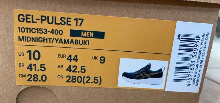 Brugt Asics Gel Pulse 17 bike — billede 9 af 9