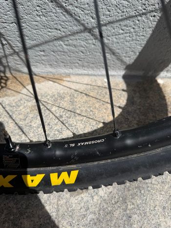 Použité Mavic Crossmax SL S Front Wheel bike — obrázek 3 z 5