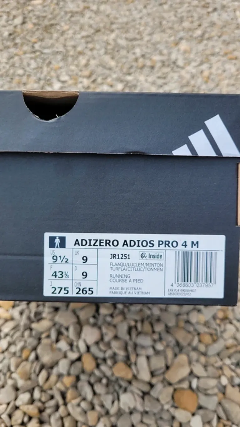 Brugt Adidas Adizero Adios Pro 4 bike — billede 9 af 9