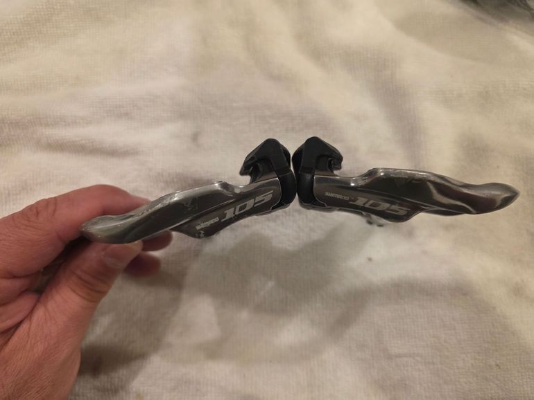 Used Shimano SPD 105 Pedals bike — image 2 of 3