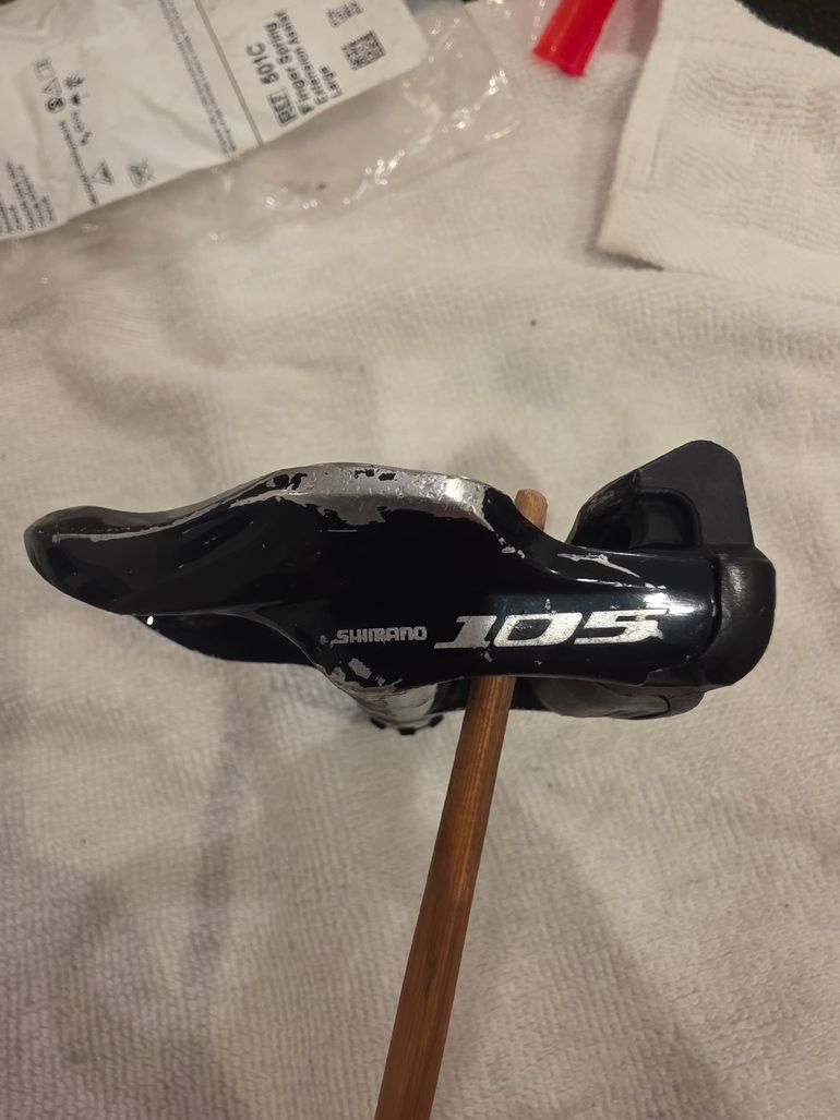 Used Shimano SPD 105 Pedals bike — image 6 of 7
