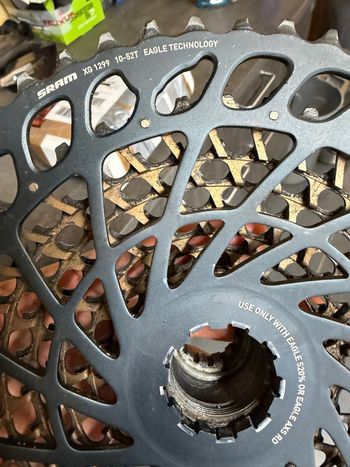 Brugt Sram 10-52 Cassette 2025 bike — billede 2 af 5